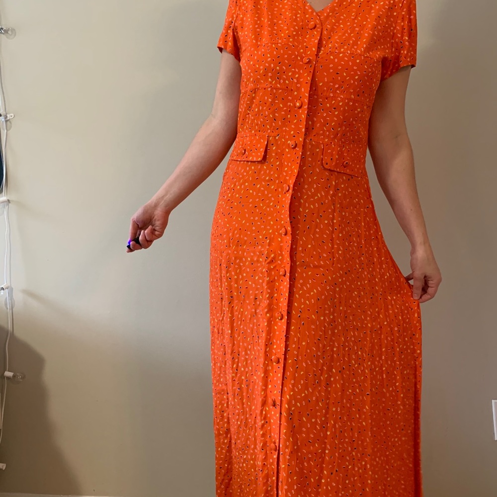 Lovely vintage summer dress- maxi dress